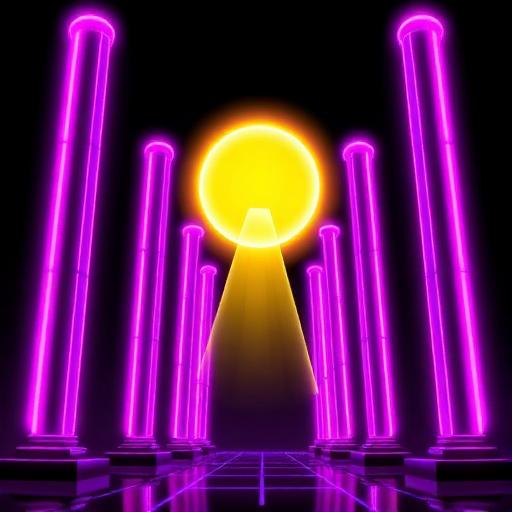 Neon Flyer game artwork